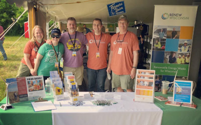 RENEW Wisconsin at the 30th Anniversary MREA Energy Fair