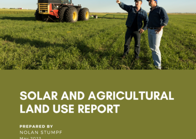 Solar and Agriculture Land Use Report