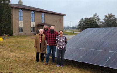 Stoughton United Methodist Church Celebrates New Solar Array