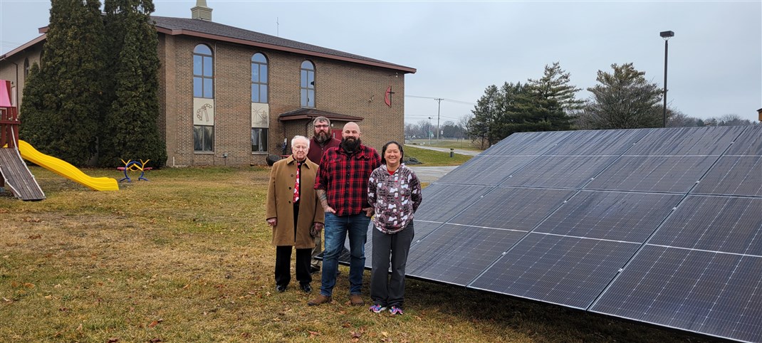 Stoughton United Methodist Church Celebrates New Solar Array